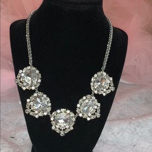 Statement necklace silver